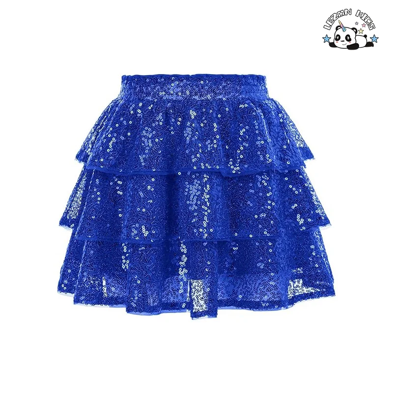 LEZONKIDS - New Fashion Tutu Skirt Sparkling Girls Casual Fashion Tutu Skirt for Girls